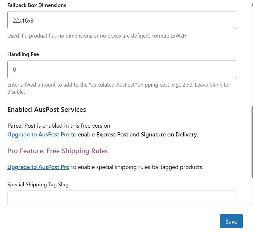 IH AusPost Shipping for WooCommerce Lite - Image 2